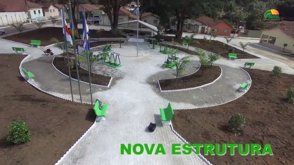 A prefeitura inaugurou, a nova praça Ministro Gabriel Passos. PMSA Prefeitura de Serra dos
