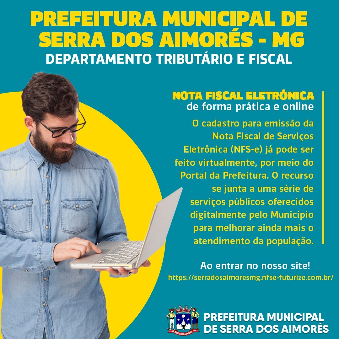 Prefeitura Municipal de Serra dos Aimorés Cria portal de emissão de Nota Fiscal Eletrônica