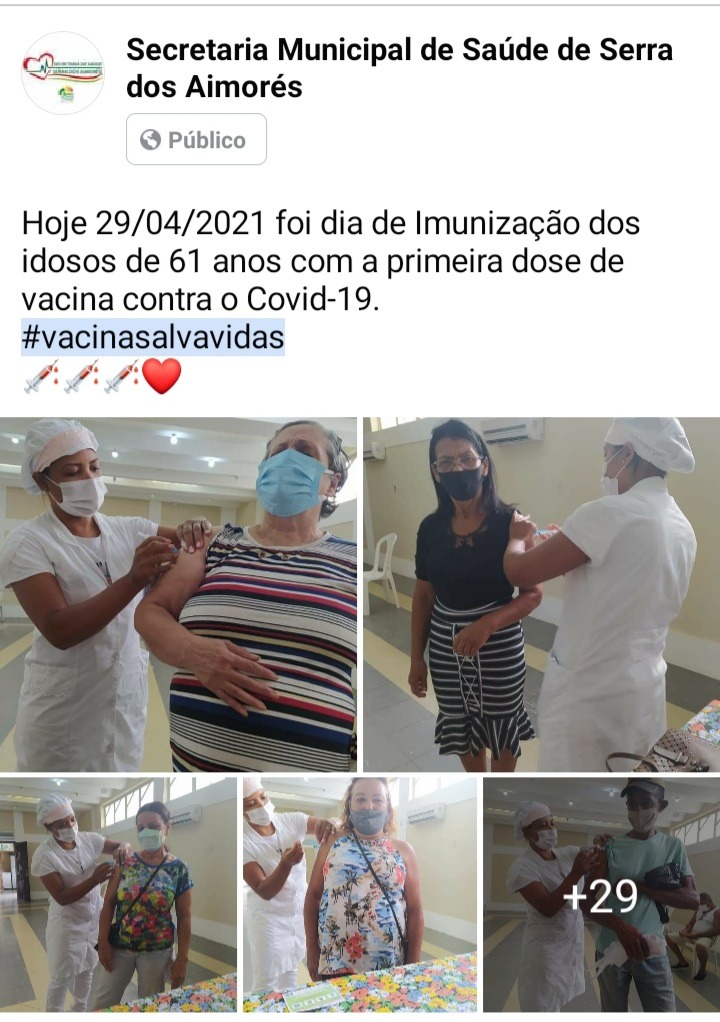 Vacinação contra o Covid-19