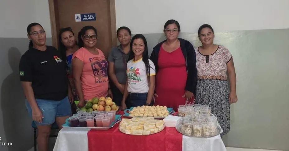 Encerramento do Semestre do Grupo de Obesidade “Corpo Feliz” do NASF – com a Nutricionista Natália Rodrigues.