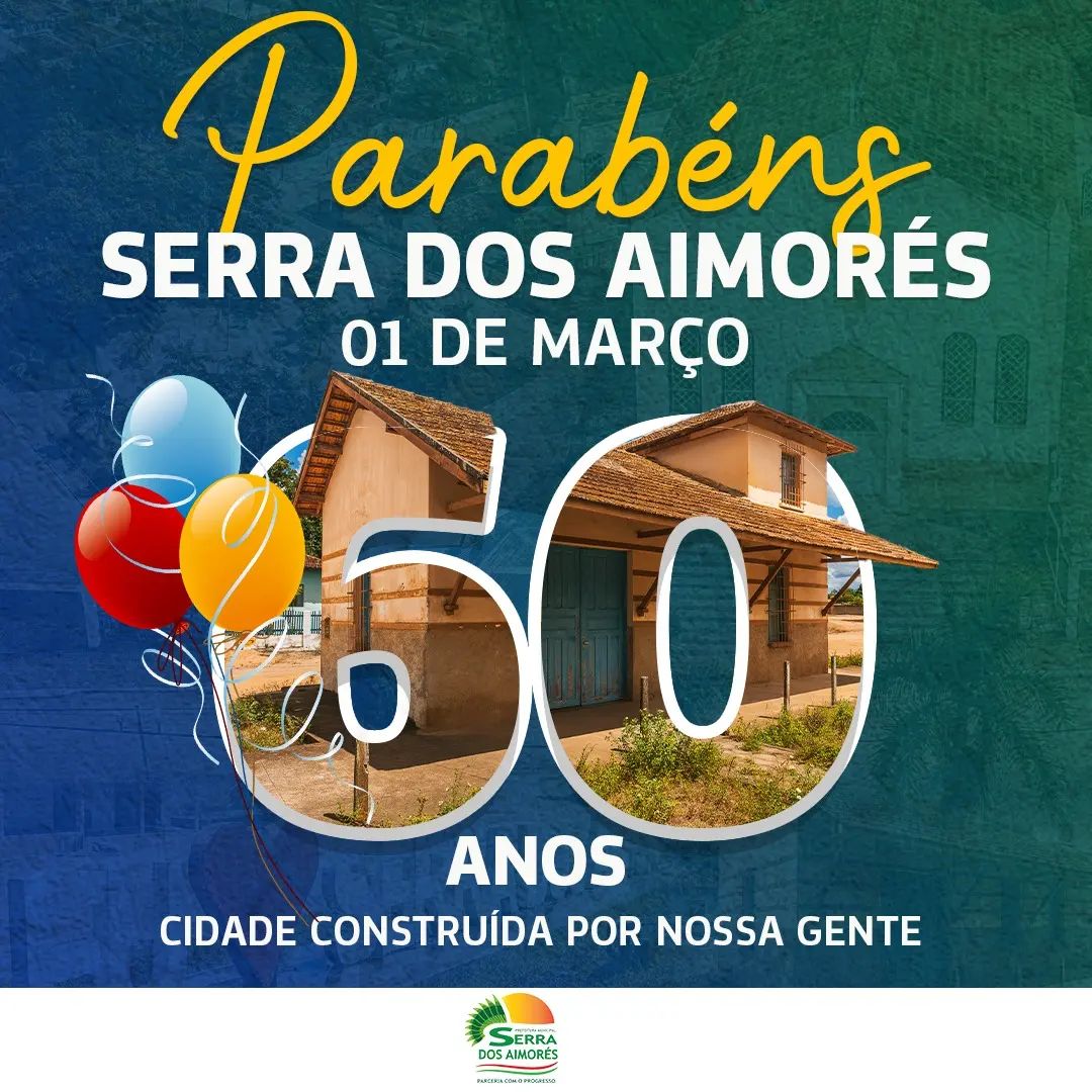Parabéns Serra dos Aimorés!!!