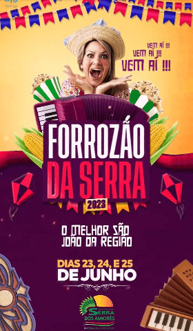 Vem aí Forrozão da Serra!!!